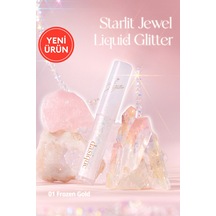 Dasique İnci Işıltılı Likit Glitter Starlit Jewel Liquid Glitter 01 Frozen Gold 01 Frozen Gold
