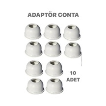 Adaptör Top Conta Lastik Gider Contası Beyaz 10 Adet Diğer