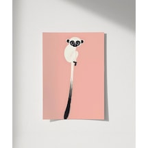 Çerçevesiz Poster Sessiz Hayvanlar