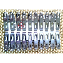 20 Adet-20 Adet Paslanmaz Çelik Elbise Mandalları Clothespins Çorap İç Kurutma Rafı Tutucu Asılı Pimler Klipler Ev Çamaşır Çorap Klipleri