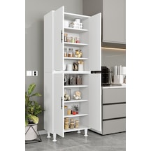 Ae-2086 Bala Beyaz Çok Amaçlı Mutfak Dolabı&banyo Dolabı, Kiler Ae-2086 Bala Beyaz Çok Amaçlı Mutfak Dolabı&banyo Dolabı, Kiler