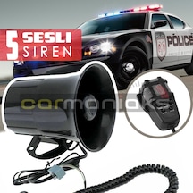 Her Araçla Uyumlu Megafonlu 5 Sesli Polis Sireni C9