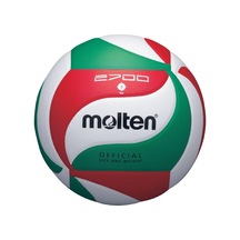 Molten Voleybol Topu No: 5 V5m2700, Yeşil/kırmızı/beyaz, 5 Numara Çok Renkli