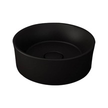 Bocchi Vessel Yuvarlak Çanak Lavabo 38 CM Mat Siyah 1174-004-0125