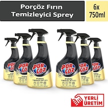Fırın Temizleyici Sprey 750 Ml X 6 Adet