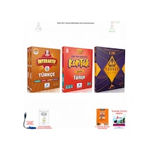 Paraf 8. Sınıf Lgs Türkçe İnteraktif+kontakt+mor 3 Kitap Seti