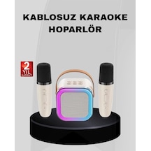 Znv Zenvia Mey İthalat Taşınabilir Karaoke Hoparlör Bluetooth 5.0 Ve Çift Mikrofonlu Znv2025 Cmn