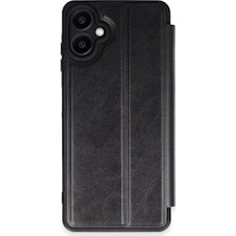 Samsung Galaxy Uyumlu  A07 4g Flip Cover - Siyah