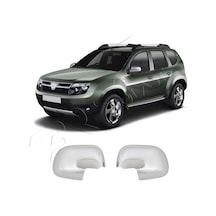 Dacia Duster Uyumlu 2010-2012 Ayna Kapağı 2 Parça Abs Krom Kaplama