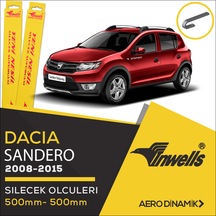 Dacia Sandero Muz Silecek Takımı 2008-2014 İnwells