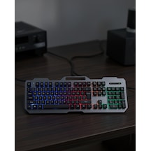Kablolu Rgb Işıklı Klavye Ve Mouse Seti Uuczpg8018klavye2