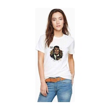 Peaky Bılnders Baskılı Beyaz Kadın Tshirt (534309924)