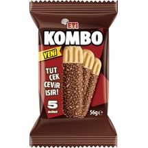 Eti Kombo Çikolatalı Bisküvi 18 x 56 G