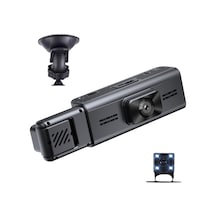 Yaozixa 3.16 İnç Ekranlı Araç Sürücü Kaydedici - Üç Kameralı Ön/arka/iç 1080p Full Hd Gece Görüşü Ve Telefon İle İzleme