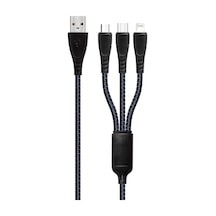 Store 3in1 Şarj Kablosu 66w Salise Gösterir