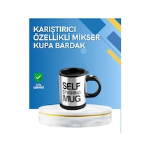 Mey İthalat Çift Katmanlı Termos Özellikli Karıştırma Motorlu Kupa Gümüş