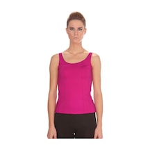 Bulalgiy Kadın Fuşya Basic Fit Tişört - Bga092413-fuşya Fuşya