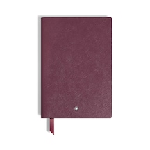 Montblanc Sartorial Deri Bordo Orta Boy Defter 134777