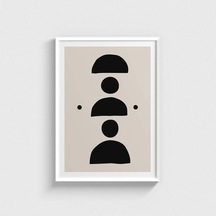 Black 1 Tablo Çerçeveli Poster Duvar Dekorasyonu Beyaz Çerçeveli Tablo Beyaz Çerçeveli Tablo Dn11d237beyaz