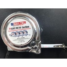 Bay-tec Mk4145 3mt 16 MM Krom Şerit Metre