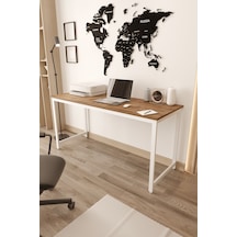 Çalışma Bilgisayar Ofis Masası 60x160 Cm Atlantik Çam -beyaz Atlantik - Beyaz