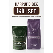 İkili Set 500 Gr Filtre Kahve + 1000 Gr Espresso Premium Roasted Coffee Beans Diğer