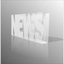 News Yazılı Şeffaf Gazetelik Broşürlük İnsörtlük Posta Kutusu
