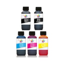 QC Epson EcoTank Uyumlu EKONOMİK Mürekkep Seti 100ml 5 Renk
