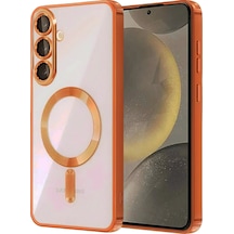 Ilkeshop Newface Samsung Galaxy Uyumlu A37 5g Kross Magneticsafe Kapak - Turuncu