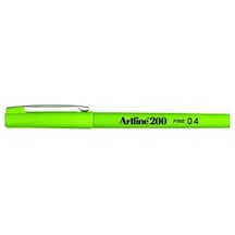 Artline Fineliner İnce Uçlu Keçeli Kalem 0.4 Açık Yeşil