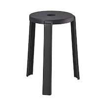 Tabure 3 Ayaklı, Koyu Gri Renk 1adet Koyu Gri