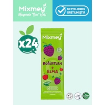 Mixmey Böğürtlen Meyve Barı 24 Adet | Atıştırmalıklar – Vegan, Glutensiz, Koruyucusuz 20gx 24adet