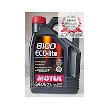 Motul 8100 Eco-Nergy SAE 5W- 30 Tam Sentetik Motor Yağı