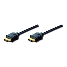 Digitus Hdmı High Speed With Ethernet Bağlantı Kablosu Hdmı 1.4 , 2160p, 4k Ultra Hd, 3d, Hdmı Tip A Erkek - Hdmı Tip A Erkek, 1 Metre, Cu, Awg30, 3x