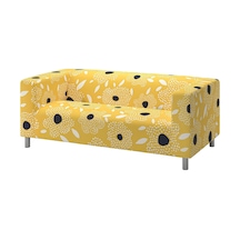 Ikea Sarı Konforlu Kanepe - 2'li Kanepe
