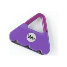 Yale Novelty-1 Pembe Mor Şifreli Asma Kilit