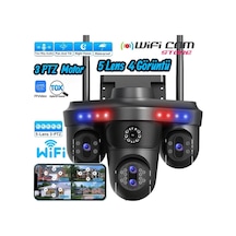 5 Lens 4 Görüntü 10x Hibrit Zoom Ptz Güvenlik Kamerası-134370