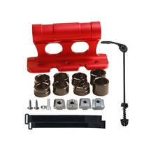 Kangvka Araba Çatı Bisiklet Tutucu: Hızlı Kurulumlu Ön Çatal Demiri, Alüminyum, Kırmızı - İç Mekanı Boşaltan Taşıma Aracı Kırmızı