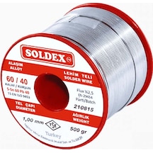 Lehim Teli Kurşunlu Sn 60 Pb 40 1,00mm 500gr 60/40