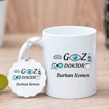 Göz Doktoru Kupa Bardak Ve Anahtarlık