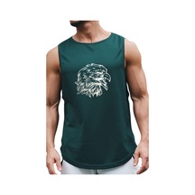 Bluu Eaglec Kolsuz Sporcu T-shirt Tank Top Spor Atlet