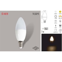 Cata Ct-4079 5 Adet 7W Buji Led Ampul Lamba (470942371)