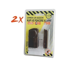 Lorex Lr-4222Ck Kahverengi Kapı Pencere Alarmı - 2Li Set