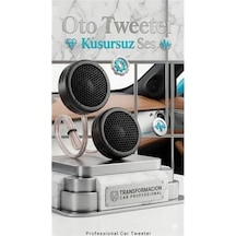 Ts-s250 Eversonic Tweeter Seti 350w Yüksek Performans Kristal Netliğinde Tiz Ses Hoparlörü 723158