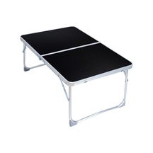 Plastik Mat Ayarlanabilir Taşınabilir Dizüstü Bilgisayar Masası Katlama Stand Bilgisayar Okuma Masa Yatağı Tepsisi Black