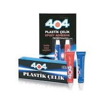 404 Plastik Çelik Şeffaf Yapıştırıcı 16gr 3 Adet