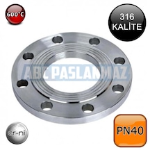 Paslanmaz Krom Flanş Düz Pn40 316 Kalite (Ölçü Seçiniz)