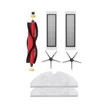 Roborock Uyumlu S5 - S6 Serilerine Uygun Mop Paspas Silindir Fırça Ön Fırça Hepa Filtre Set