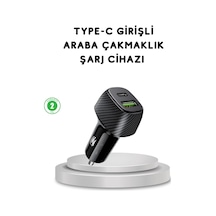 38w Araç Şarj Cihazı Type-c Pd Usb Hızlı Şarj Çift Port Diğer