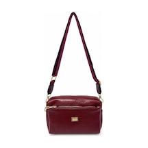 Sanmorris Ss 1441 Kadın Omuz Çantası Kol Çantası Çapraz Çanta Bordo
